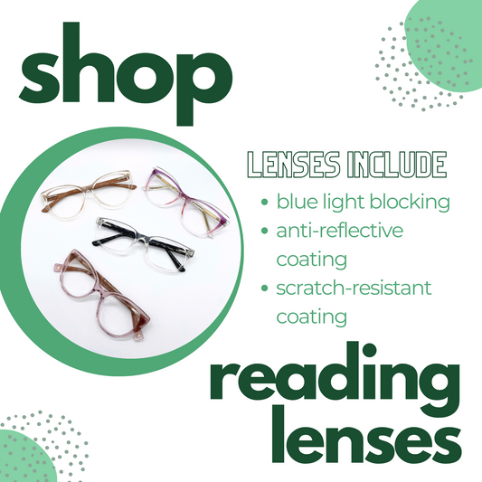 Non-Prescription Reading Lenses